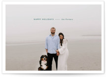 Minimal Happy Holiday Photo Cards