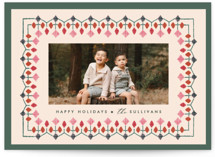 Woodland Border Holiday Photo Cards
