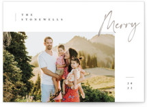 Merry Highlight Holiday Photo Cards
