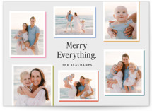 Color Palette Holiday Photo Cards