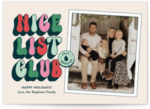 Nice List Holiday Photo Cards