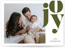 Joy Above Holiday Photo Cards