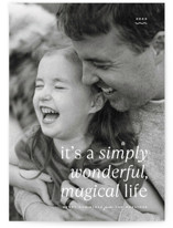Magical life Holiday Photo Cards