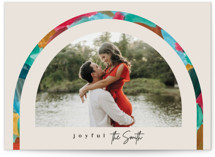 Festive Arch Holiday Photo Cards