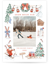Snow much fun Holiday Photo Cards