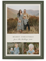 Classic Frame Holiday Photo Cards