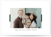 Double Bar Holiday Photo Cards
