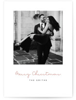 simple squared Holiday Photo Cards