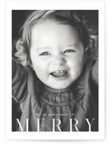 Merry 1 Holiday Photo Cards
