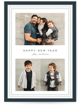 Timeless Stripe Holiday Photo Cards