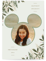 Mickey Holiday Frame Holiday Photo Cards
