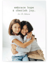 Embrace Hope Holiday Photo Cards
