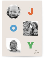 Shapes Holiday Photo Cards