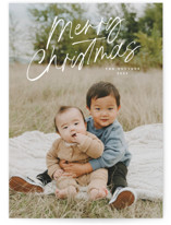 At An Angle Holiday Photo Cards
