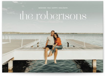 The Family Name Holiday Photo Cards