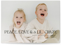 A lil' Crazy Holiday Photo Cards