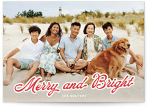 b r i g h t Holiday Photo Cards