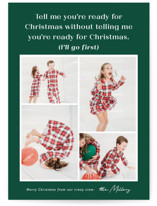 Ready for Christmas Holiday Photo Cards