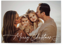 Noël minimal Holiday Photo Cards