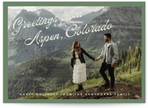 Globetrotting Greetings Holiday Photo Cards