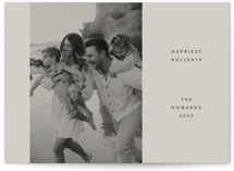 Airy Holiday Photo Cards