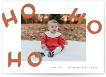 Triple Ho Holiday Photo Cards