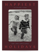 The Happiest Holiday Photo Cards