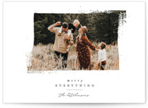 Textured Wishes Holiday Photo Cards