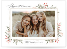 Rustica Holiday Photo Cards
