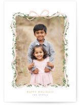 Ribbonly Frame Holiday Photo Cards