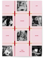 Plaid Squared Holiday Photo Cards