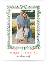 Fir Frame Holiday Photo Cards