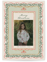 Rustic Romance Holiday Photo Cards