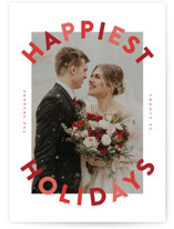 The Festive Type Holiday Photo Cards