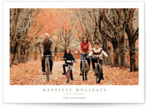 underscore Holiday Photo Cards