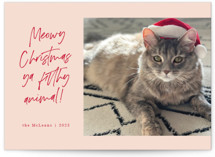 Meowy Christmas Holiday Photo Cards