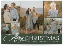 classic layout Holiday Photo Cards