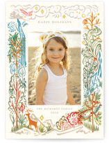 Lush Forest Holiday Photo Cards