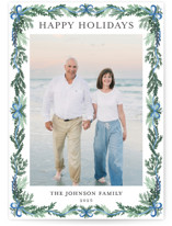 traditional christmas Holiday Photo Cards