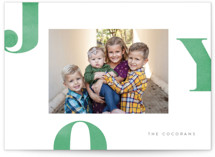 Letters of Joy Holiday Photo Cards