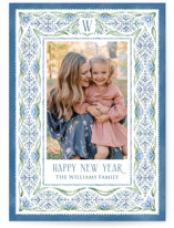 Winter's Lace Holiday Photo Cards