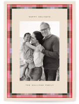 Prep Plaid Holiday Photo Cards