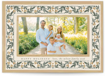 Botanical Heirloom Holiday Photo Cards