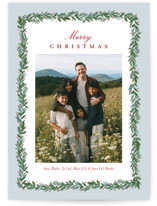 Spruce Edge Holiday Photo Cards