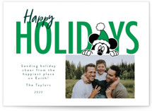 Disney's Mickey Mouse Birthday Fun Holiday Photo Cards