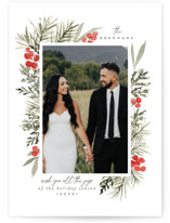 Gentle Pine Holiday Photo Cards