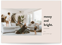 Messy & Bright Holiday Photo Cards