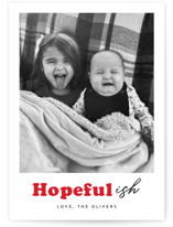 Festive-ish Holiday Photo Cards