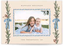 Festive Sprigs Holiday Photo Cards