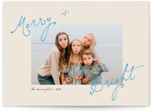 Topsy Turvy Holiday Photo Cards